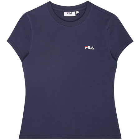 Koszulka damska Fila Trivero granatowa (FAW1205 50004)
