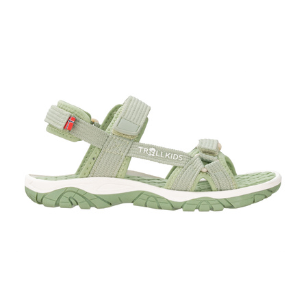 Sandały sportowe dziecięce dla chłopca/dziewczynki Trollkids Kids Oslofjord Sandal pistachio green (268-353)