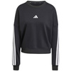 Bluza damska adidas Essentials 3-Stripes French Terry czarna (JE0016)