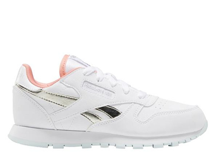 Buty dziewczęce Reebok CL LTHR w kolorze białym (FX2507)