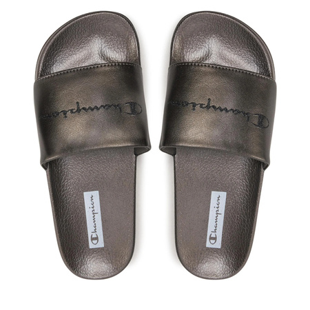 Klapki damskie Champion QUEENS SLIDE Szary (S11562ES004)