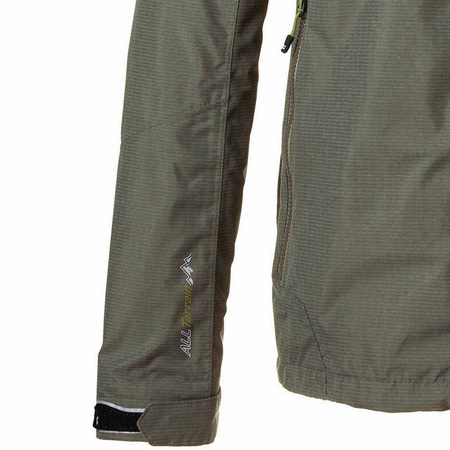 Wyprzedaż - Kurtka męska Killtec Jacket Carleb trekkingowa wodoodporna zielona (34723/756/M)