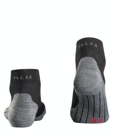 Wyprzedaż - Skarpety damskie krótkie FALKE RU4 Endurance Short Women black-mix (16706-3010)