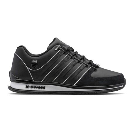 Buty sportowe męskie K-Swiss Rinzler ze skóry naturalnej czarne (01235-002-M)