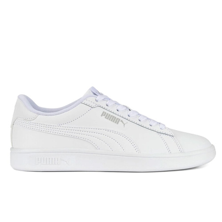 Buty sportowe damskie PUMA SMASH 3.0 L JR PUMA WHITE-COOL SoftFoam+ białe (39203102)