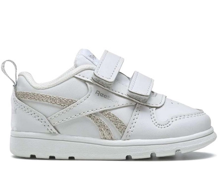 Wyprzedaż - Buty sportowe dziecięce Reebok Royal Prime sneakersy dla dzieci na rzepy białe (GX1455)