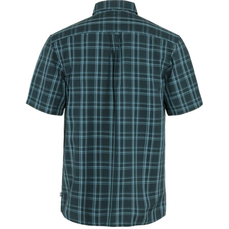 Koszula z krótkim rękawem męska Fjällräven Övik Lite Shirt SS M Dark Navy-Dawn Blue (F87038-555-543)