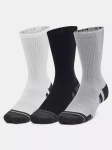 Skarpety unisex UNDER ARMOUR 3-Pak white || grey || black (1379512-011)