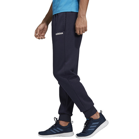 Spodnie męskie adidas Essentials Plain Tapered Pant FL granatowe (DU0376)