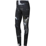 Damskie spodnie Reebok WOR AOP TIGHT wielokolorowe (DY8097)