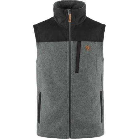 Polar męski Fjällräven Buck Fleece Vest M Grey-Melange (F81727-020-999)