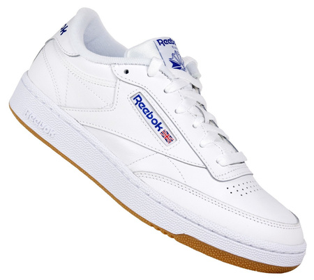 Wyprzedaż - Buty sportowe męskie Reebok Club C 85 sneakersy tenisówki białe (AR0459/100000158)