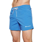 Niebieskie spodenki męskie Champion Legacy BEACHSHORT (216069BS007)