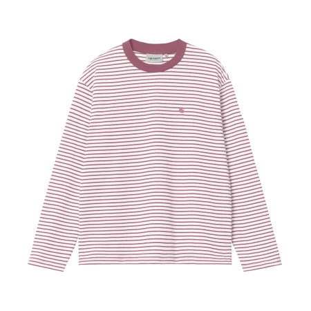 Carhartt WIP Coleeen LS W "White Magenta" (I031626-1ZAXX)