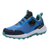 Wodoodporne buty turystyczne dziecięce dla chłopca/dziewczynki Trollkids Kids Trollfjord Hiker Low cobalt blue/dusky turquoise/dark navy (481-199)