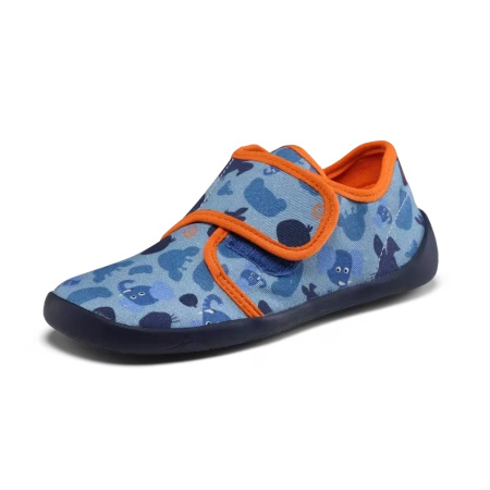 Buty Affenzahn barefoot Slipper Cotton Movy słoń (01398-30231)