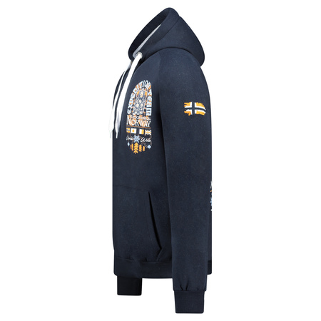 Bluza Geographical Norway GAKADO NAVY DB MEN 100 granatowy męska (WZ3015H/GN-Navy)