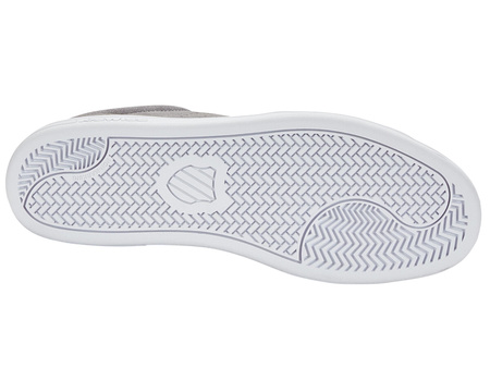 Sneakersy męskie K-Swiss LOZAN Klub SDE skórzane trampki szare (07262-011-M)