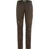 Wyprzedaż - Spodnie trekkingowe damskie Fjällräven Karla Pro Winter Trousers W Dark Olive brązowe (F89809-633)