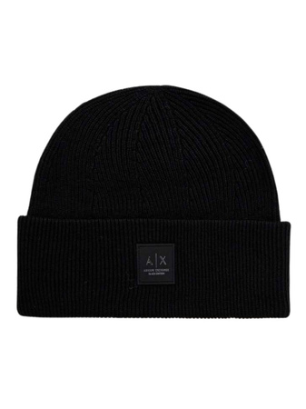 Czapka zimowa beanie męska Armani Exchange czarna (XM000007-AF10135-UC001)