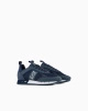 Sneakersy męskie EA7 Emporio Armani buty sportowe lifestylowe granatowe (X8X027-XK050-D813)