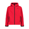 Wyprzedaż - Kurtka z kapturem CMP Kid Jacket Fix Hood dziecięca/młodzieżowa trekkingowa czerwona (3A00094-55BE)