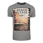 Koszulka Męskie Monotox BEACH GREY Szary (BEACH20GREY)