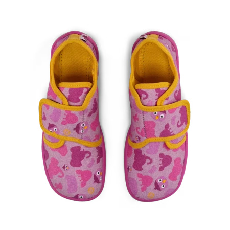Buty Affenzahn barefoot Slipper Cotton Movy ptak (01398-40010)