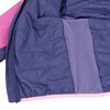 Kurtka ultralekka przejściowa dziecięca dla chłopca/dziewczynki Trollkids Kids Halsafjord Jacket violet blue/mallow pink/wild rose (616-111)