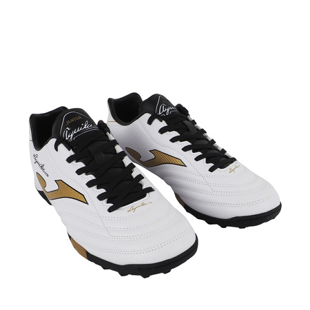 Buty piłkarskie Joma Aguila 2502 Turf biało-złote (AGUW2502TF)