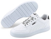 Buty sportowe męskie białe Puma Caven Logomania (383857-01)