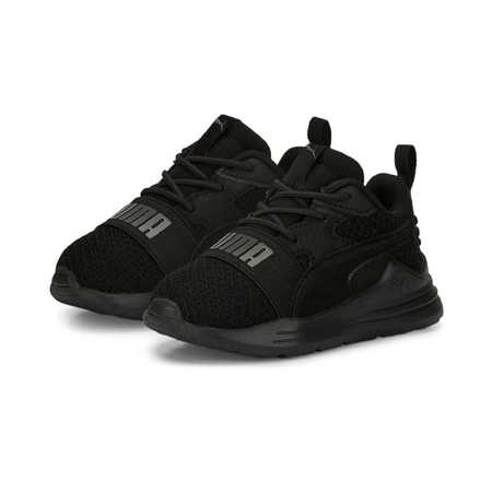 Wyprzedaż - Buty sportowe dziecięce Puma Wired Run Pure tenisówki na lato czarne (390849-01)