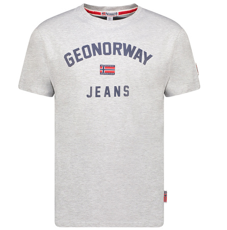 T-Shirt Geographical Norway JASSIER MEN 254 mieszana szarość męska (SY1361H/GN-Blended Grey)