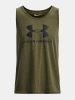 Koszulka męska UNDER ARMOUR 1329589-390 green (1329589-390 )