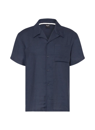 Koszula plażowa BOSS Vida_Shirt BLU (50540154-413)