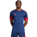 Koszulka męska adidas Squadra 25 granatowo-czerwona (JG5833)