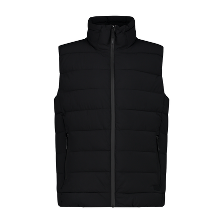 Wyprzedaż - Kamizelka ocieplana męska CMP bezrękawnik sportowy zimowy czarny (34K0757/U901)