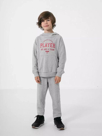 Bluza dziecięca 4F grey (HJZ22-JBLM006-27M)