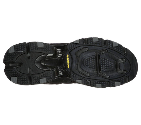 Buty trekkingowe męskie czarne Skechers Vigor 3.0 Goodyear Air-Cooled czarne (237145-BBK)