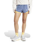 Spodenki adidas Own The Run 3-Stripes 2-IN-1 Short W Niebiesko-Pomarańczowe (IK5016)