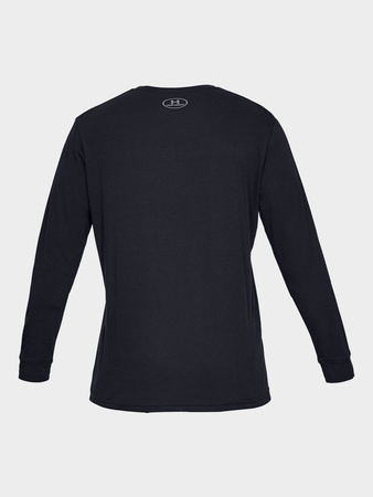 Wyprzedaż - Koszulka sportowa z długim rękawem męska Under Armour Sportstyle Left Chest longsleeve (1329585-001)