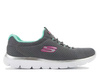 Buty sportowe damskie Skechers Summits sneakersy szare (12980-CCGR)