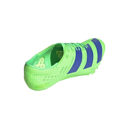 Kolce sprinterskie męskie adidas Adizero Finesse U lekkoatletyczne do biegania zielone (Q46196)