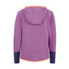 Kurtka polarowa dziecięca dla dziewczynki Trollkids Girls Saltfjord Jacket mallow pink/papaya/violet blue (528-242)