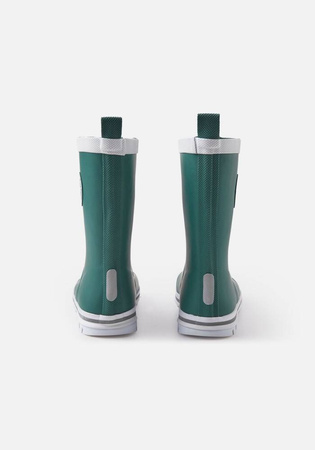 Wyprzedaż - Kalosze dziecięce Reima Taika 2.0 Pine green zielone buty nieprzemakalne (5400001A-8980)