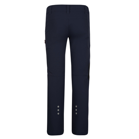 Spodnie typu softshell dziecięce dla chłopca/dziewczynki Trollkids Kids Lysefjord Pants navy (147-100)