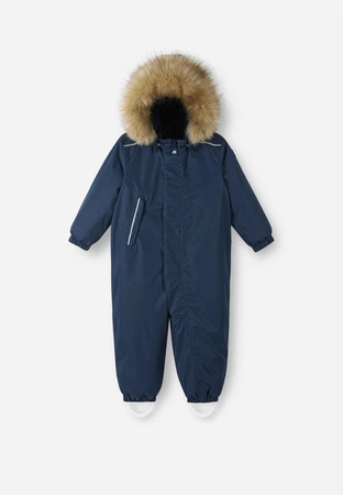 Wyprzedaż - Kombinezon zimowy niemowlęcy Reima Reimatec sportowy narciarski granatowy (5100117C-6980)