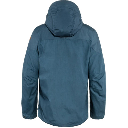 Kurtka trekkingowa męska Fjällräven Skogsö Jacket turystyczna outdoorowa niebieska (F81698-534)