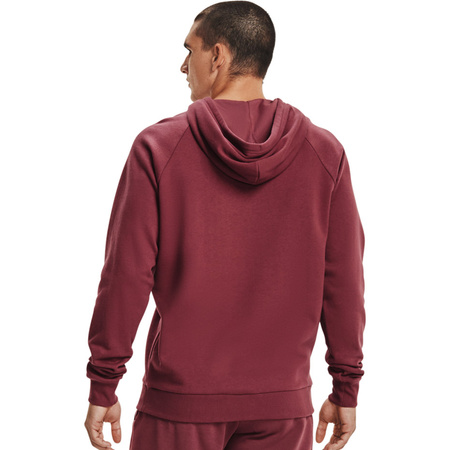 Bluza męska Under Armour Rival Fleece Big Logo HD burgund (1357093 652)