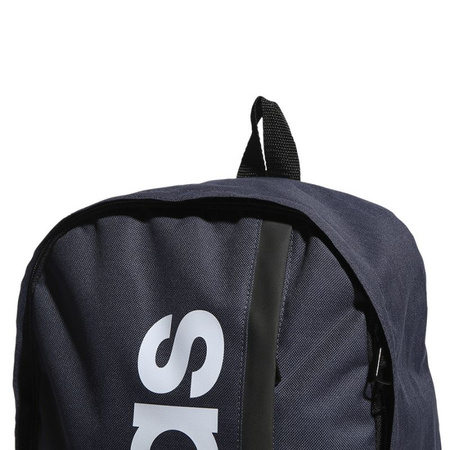 Plecak sportowy damski/męski adidas Essentials Linear Backpack treningowy szkolny granatowy (HR5343)